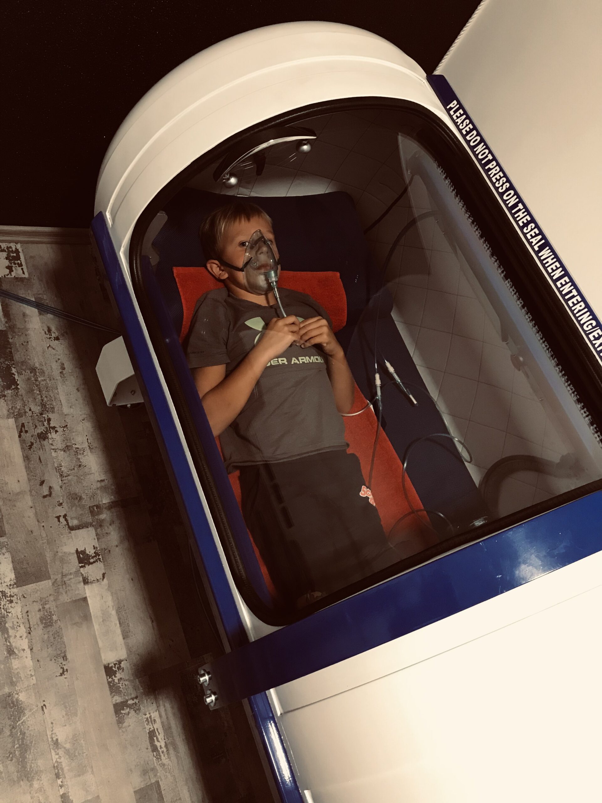 Případová studie: Posílení imunity u školáka pomocí hyperbarické komory