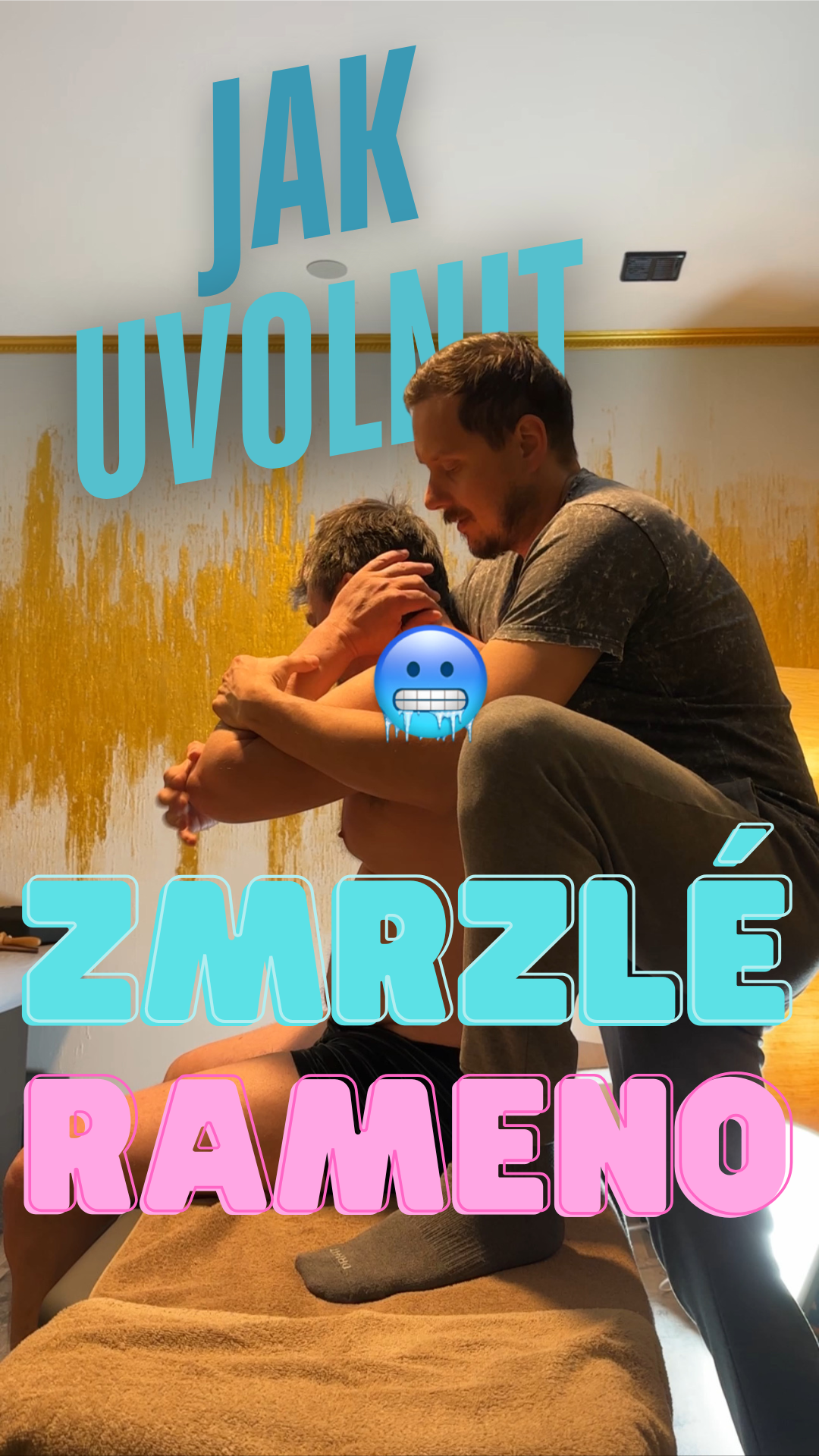 Syndrom zmrzlého ramene: když pohyb bolí a mráz léčí