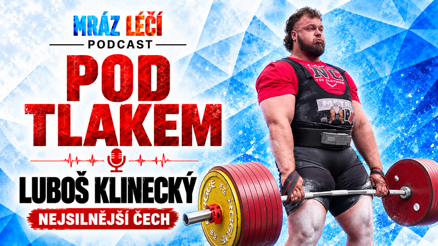 Nejsilnější Čech pod tlakem: Luboš Klinecký o síle, zranění a návratu